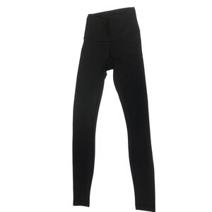 Lululemon Wunder Under High Rise Tight 28 Black Luxtreme Leggings Size 2 Workout